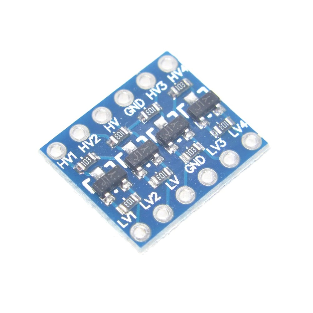 Módulo conversor de nível lógico bidirecional I2C de 4 canais 5V - 3.3V