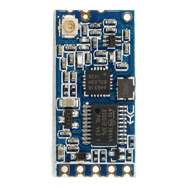 Módulo RF 433Mhz com comunicação serial UART HC-12 RS232 TTL 3.3V e 5V para 1000m