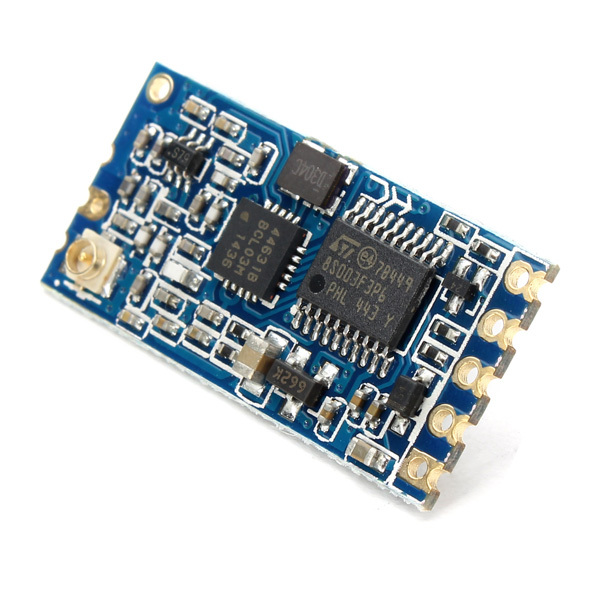 Módulo RF 433Mhz com comunicação serial UART HC-12 RS232 TTL 3.3V e 5V para 1000m