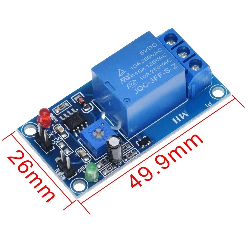 Sensor De Umidade De Solo Com Acionamento com relê