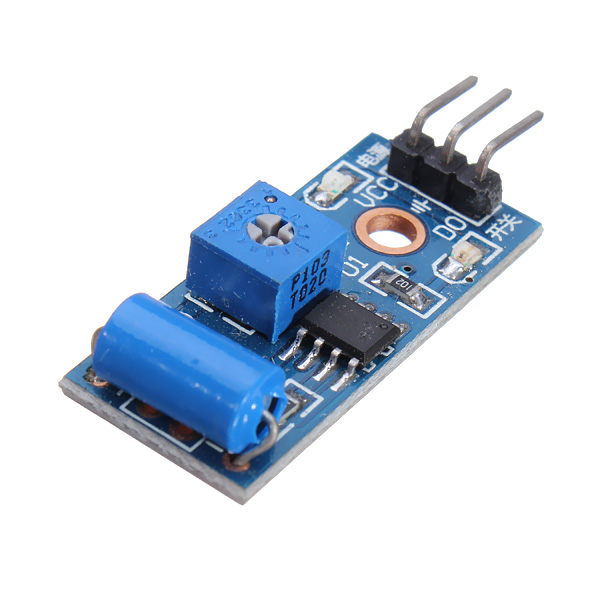 Módulo Sensor De Vibração digital Sw-420 Tilt Para Arduino Raspberry PIC + Código Arduino