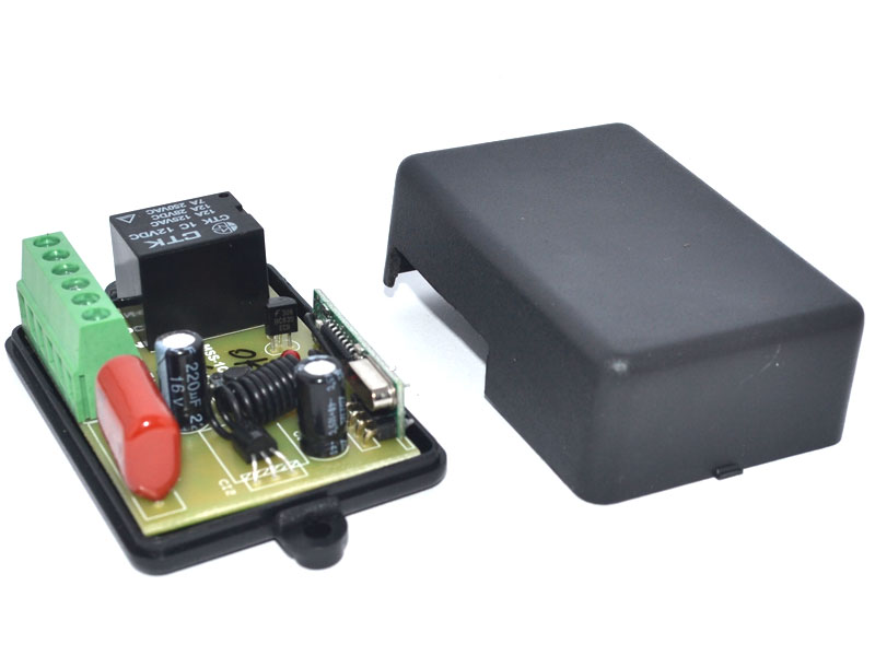 Kit 4x Módulo relê 1 canal RF 433Mhz 127V RL01A-127 com entrada para interruptor - Automação com...