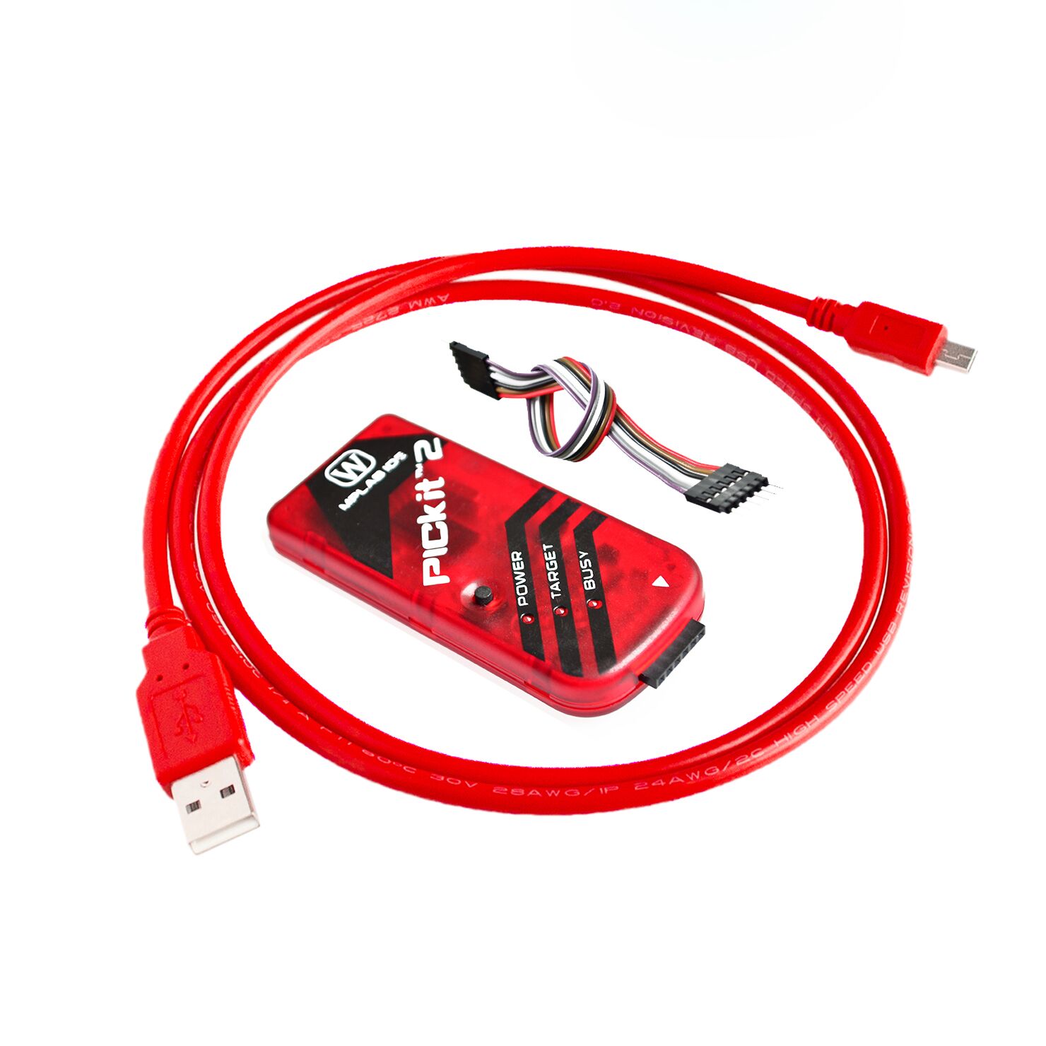 Pickit 2 Programador Gravador Usb para Pic Microchip + Cabo USB e ICSP