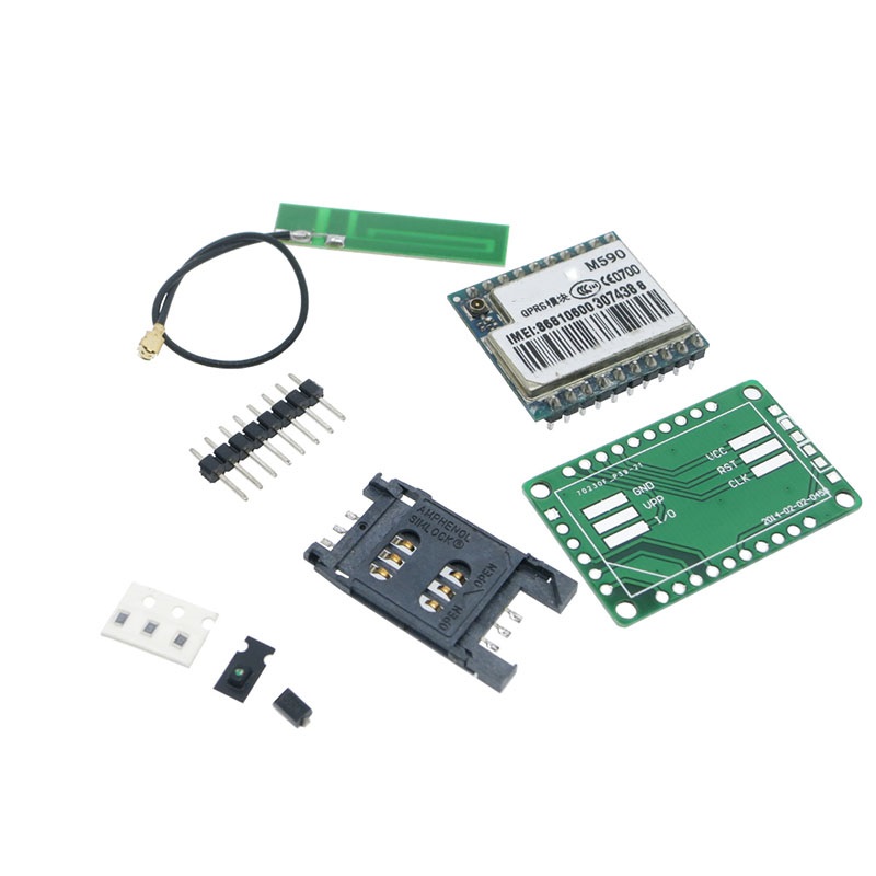 Kit M590 Módulo GSM GPRS 900/1800MHZ AT RS232 TTL