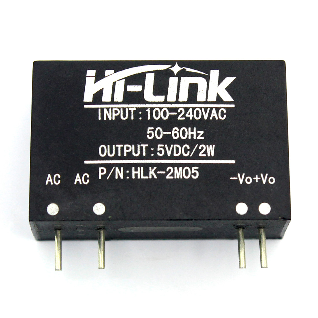 Mini Fonte de alimentação Hi-link HLK-2M05 100~240vac Para 5V 2W