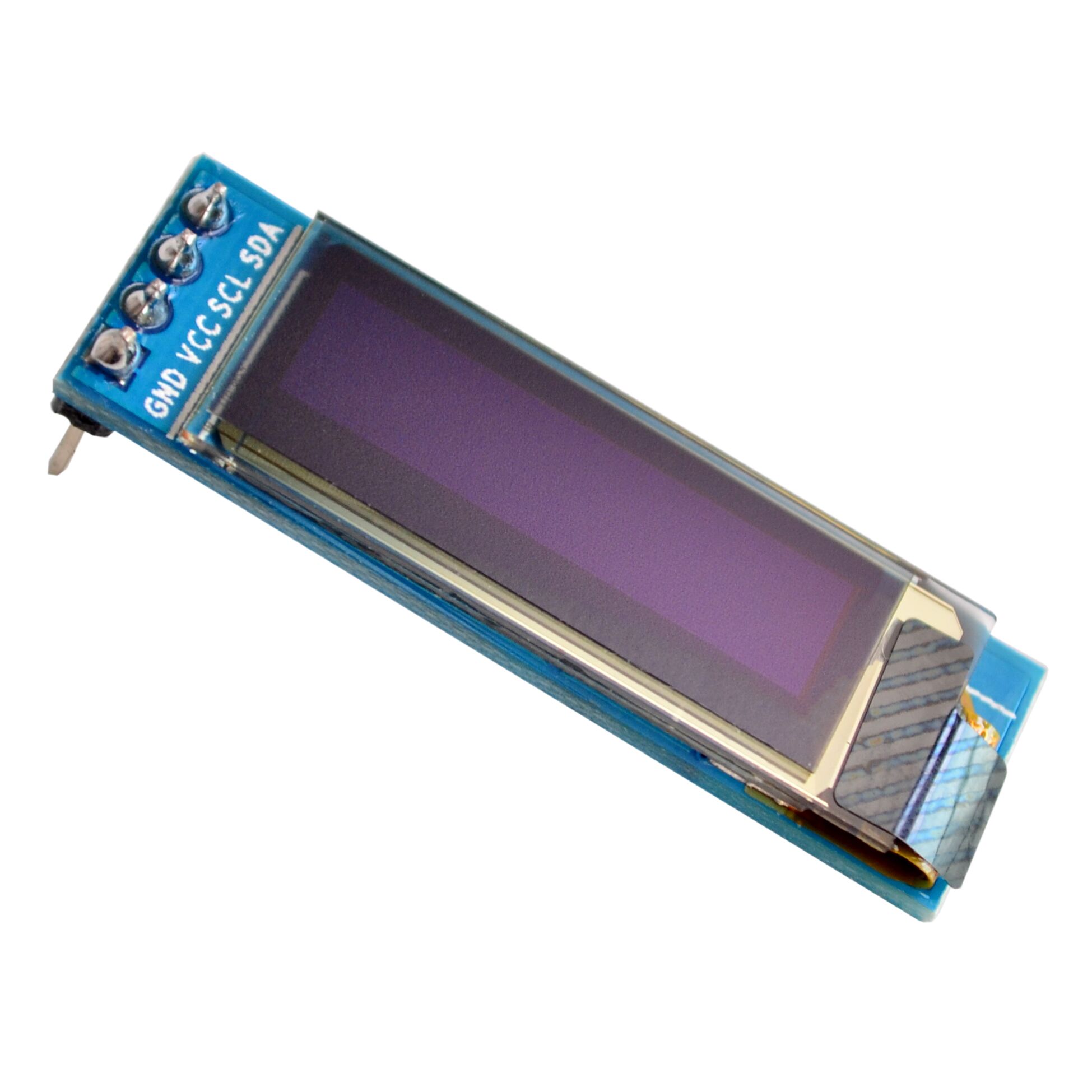 Display LCD Oled 0,91 Polegadas 128x32 I2C SSD1306 - Branco