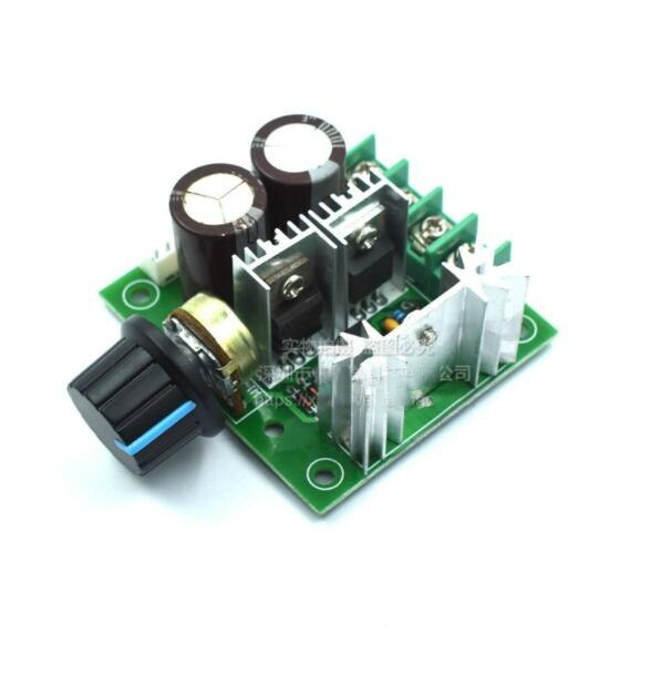 Módulo PWM regulador de tensão 10A - 10~40V - Controlador de velocidade para motor 12V e 24V 0~100...