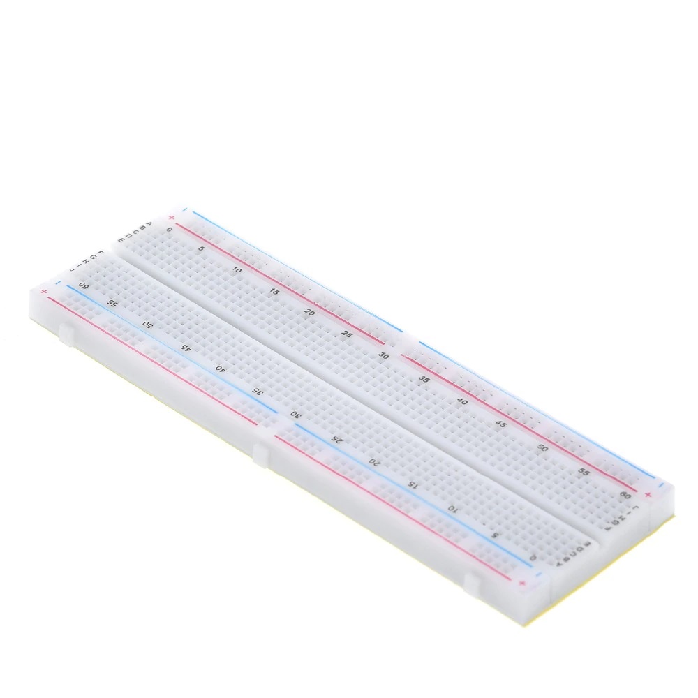 Protoboard 830 pontos furos - Base com fita dupla face