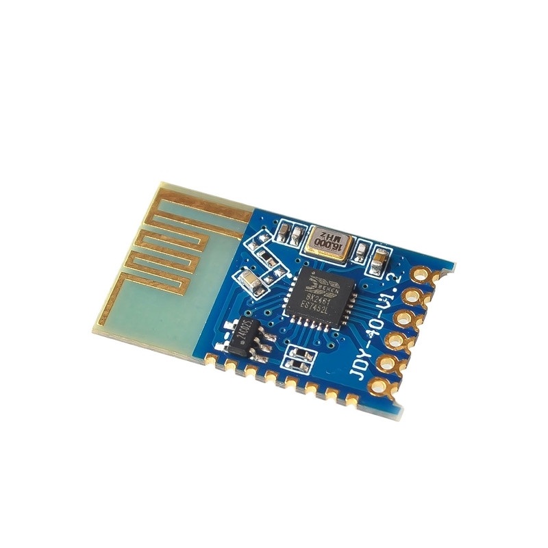 Módulo Transceptor sem fio 2.4Ghz 12db RS232 TTL JDY-40 - 120m