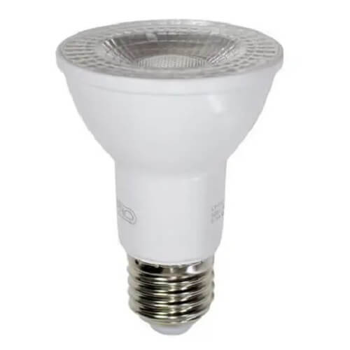 Lâmpada LED PAR20 Dimerizável Bivolt 8W 2700K Branco quente E27 Galaxy LED