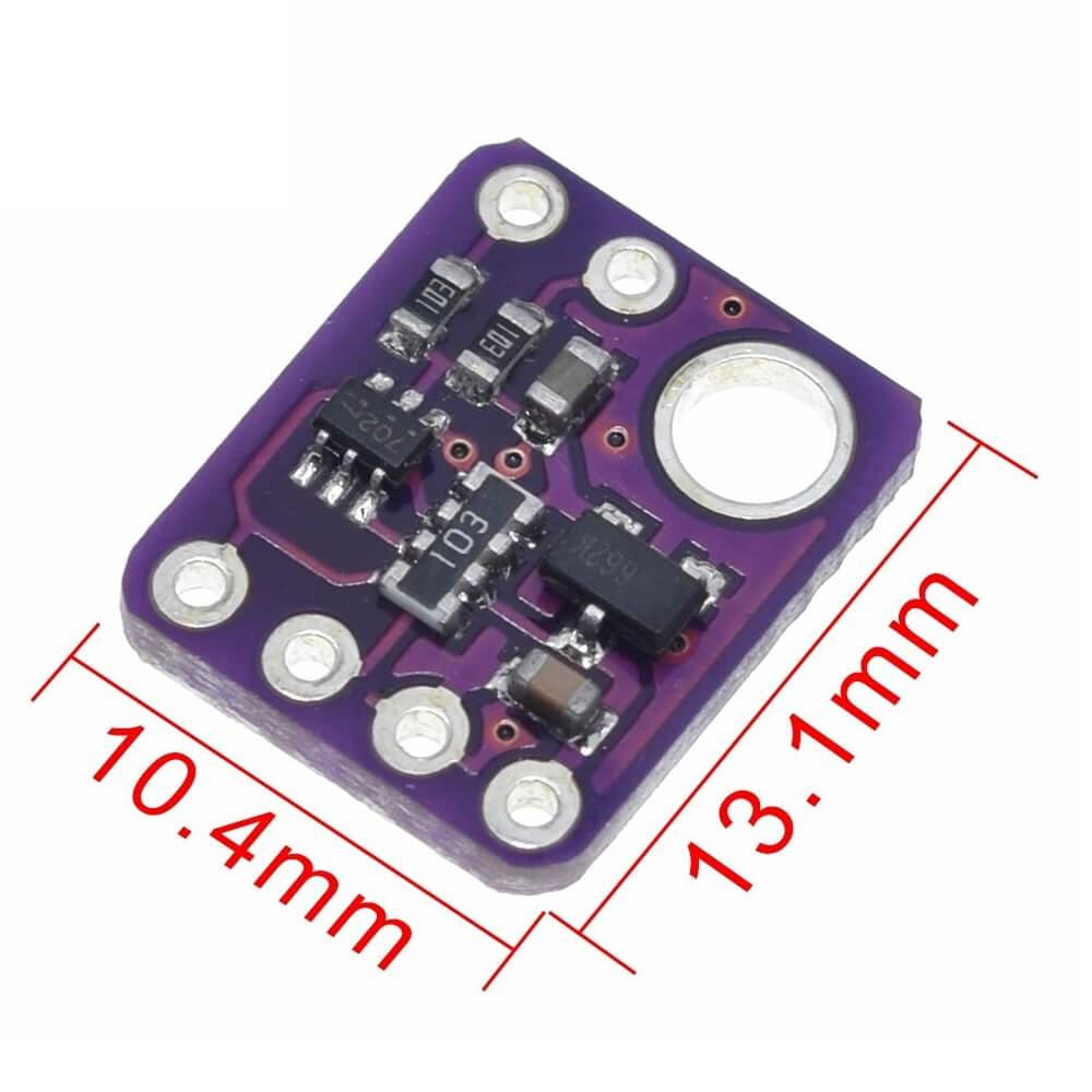 Módulo sensor de distância laser 2m - Time-of-Flight ToF VL53L0X GY-530