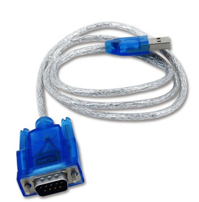 Cabo conversor USB para serial RS232 DB9