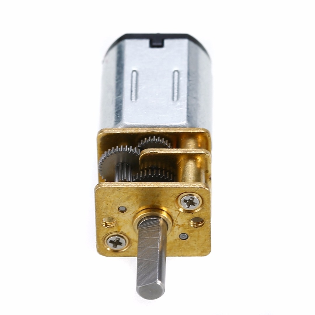 Micro motor DC 6V 30RPM N20 com caixa de redução