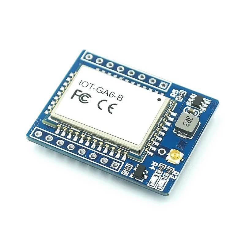 Módulo GSM GPRS serial RS232 TTL UART 5V com antena IOT-GA6-B