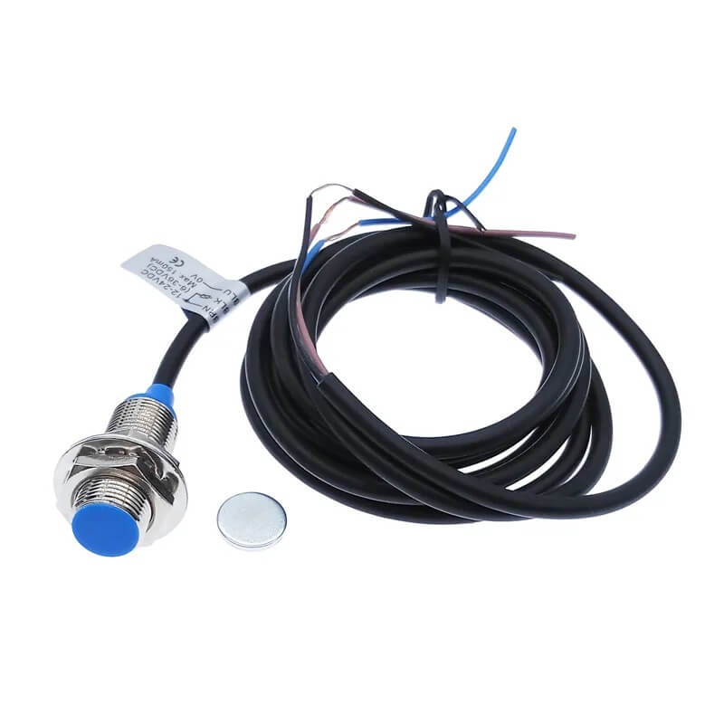 Sensor de proximidade magnético NPN 12mm normal aberto NA NJK-5002C