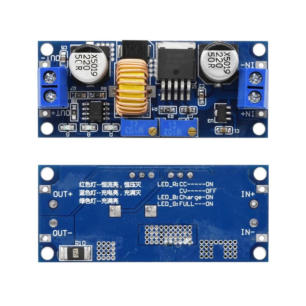 Módulo controlador de carga para bateria de Li-ion 5A XL4015 step down