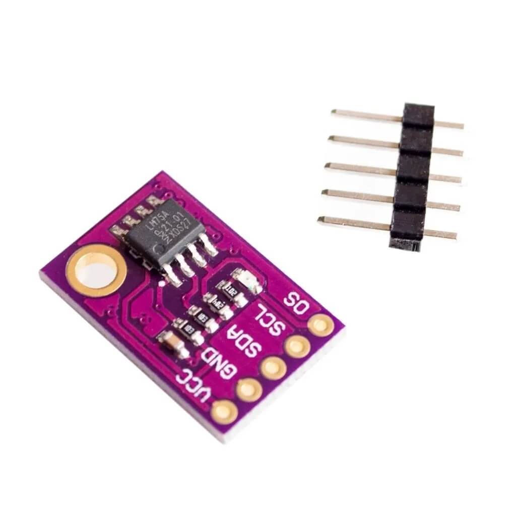 Módulo sensor de temperatura digital I2C LM75