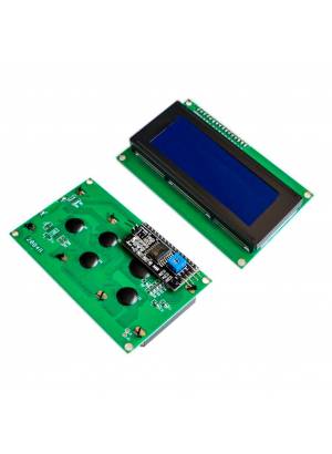 Display LCD 20x4 Com Backlight Azul Letra Branca I2C