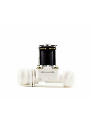 Válvula solenoide 220V 3/4 x 3/4 - 180° para água. Ideal para automação (VA-04)