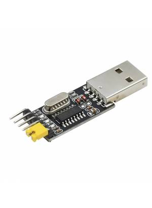 Módulo conversor USB para RS232 TTL CH340G - Ideal para Arduino e PIC