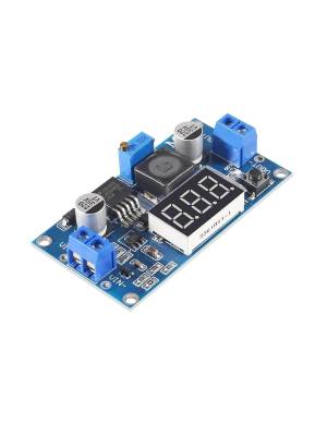 Módulo conversor DC-DC Step-down para 3A LM2596S com display - Entra 3.2 V~40V, sai 35V ~ 1.25V