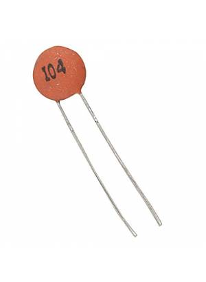 Capacitor Disco Ceramico 100nF X 50V ( 0,1uF/100K/100Kpf/104)