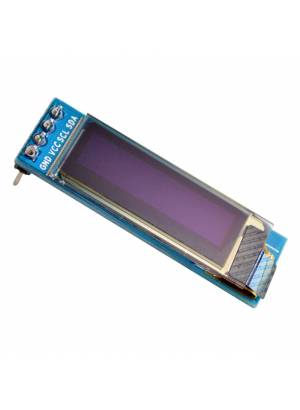 Display LCD Oled 0,91 Polegadas 128x32 I2C SSD1306 - Branco