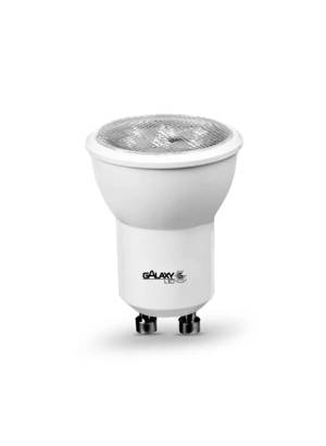 Lâmpada LED Dicroica MR11 Dimerizável Bivolt 4W 3000K Branco quente GU10 Galaxy LED