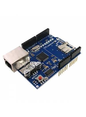 Arduino Ethernet Shield W5100 Com Slot Micro Sd Rede Wiznet