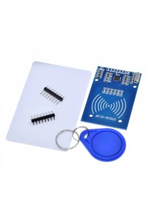 Módulo Leitor RFID RC522 de 13.56Mhz compatível com MFRC522 + Cartão e chaveiro RFID