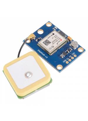 Módulo GPS serial RS232 TTL GY-NEO6MV2 com antena