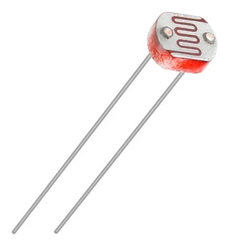 Resistor LDR 5mm (Resistor Dependente de Luz)