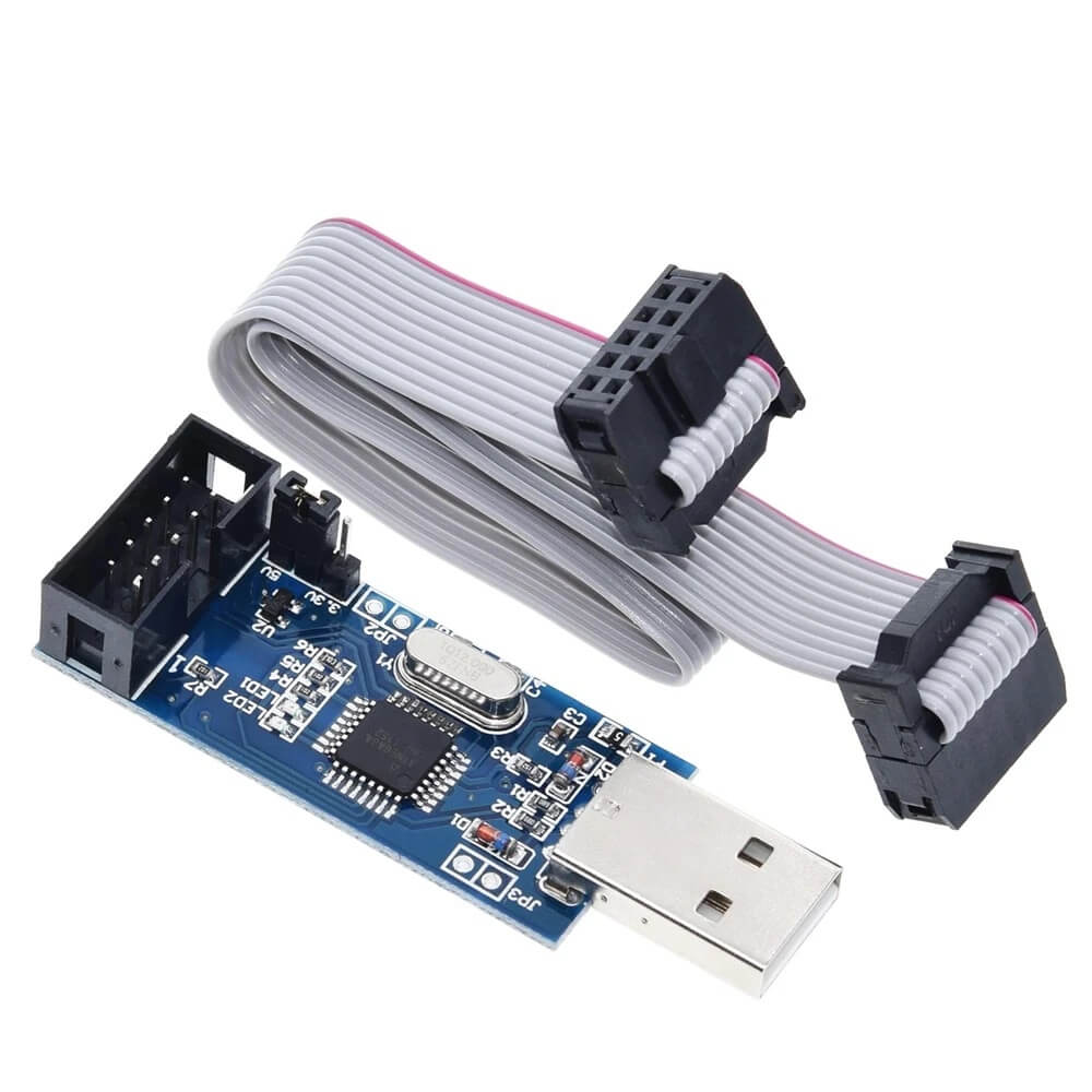 Gravador para microcontrolador AVR USBASP USBISP USB para Atmel Atmega