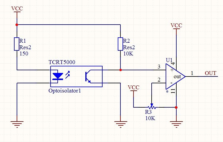 Sensor óptico reflexivo infravermelho (IR) TCRT5000 - Ideal para robótica com Arduino e PIC