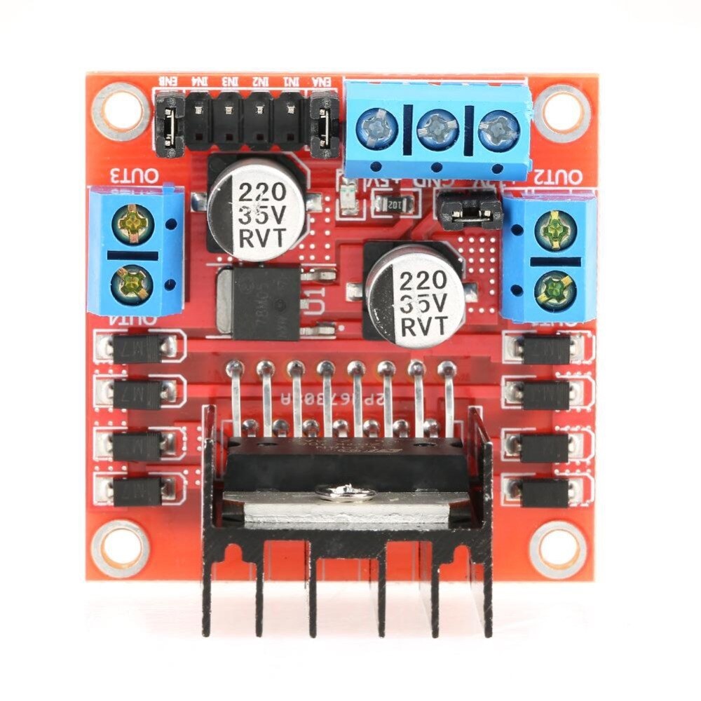 Módulo ponte H L298n - Controle Motor CC/DC e Motor de Passo