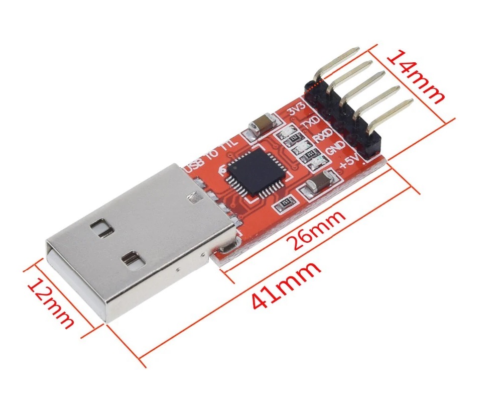 Conversor Usb Para Ttl Rs232 CP2102