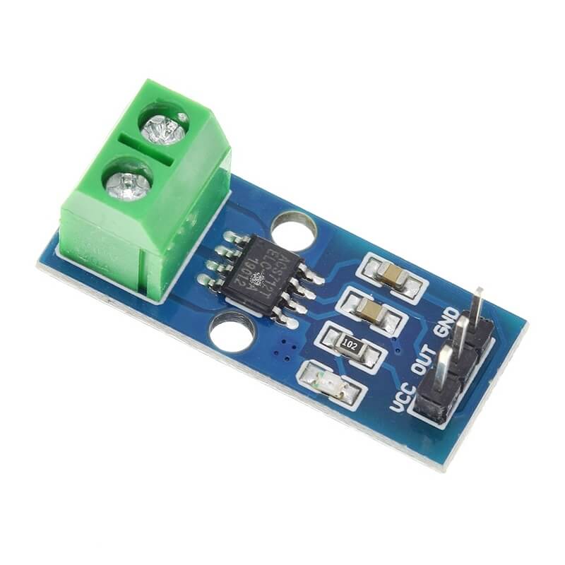 Sensor de corrente 30A ACS712-30A + Código exemplo para Arduino