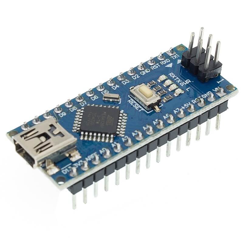 Placa Atmega328 CH340 16Mhz 5V compatível com Arduino Nano V3.0 com Cabo Usb