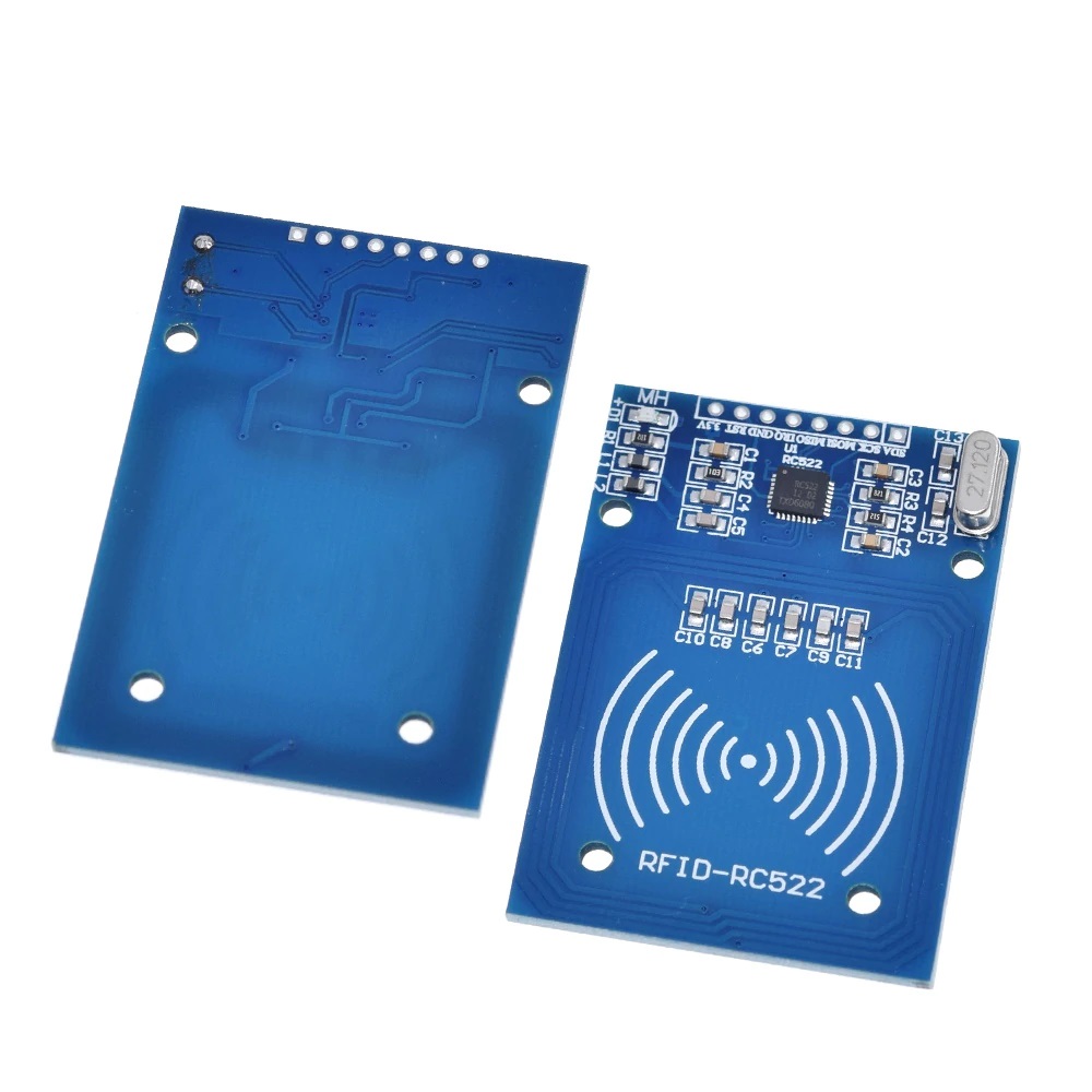 Módulo Leitor RFID RC522 de 13.56Mhz compatível com MFRC522 + Cartão e chaveiro RFID