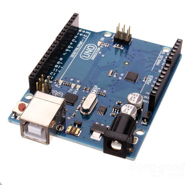 Placa Arduino UNO R3 RV3 SMD Atmega328 versão SMD + Cabo USB